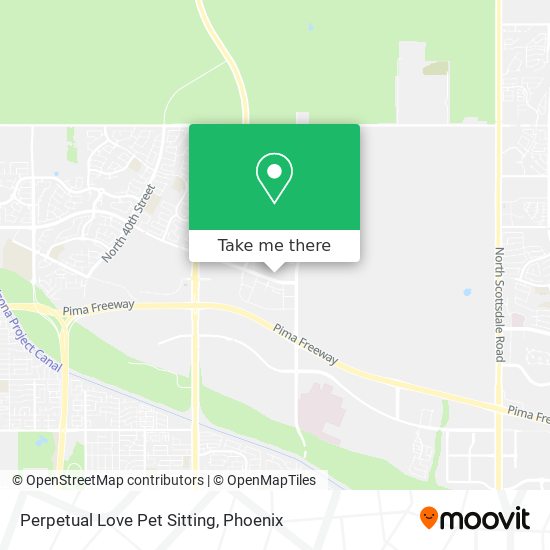 Mapa de Perpetual Love Pet Sitting