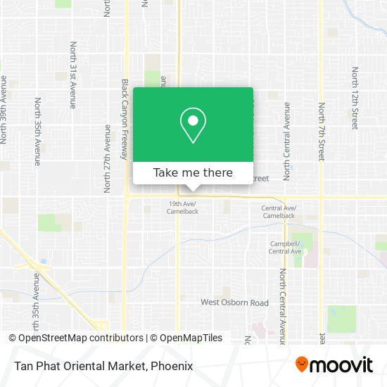 Tan Phat Oriental Market map