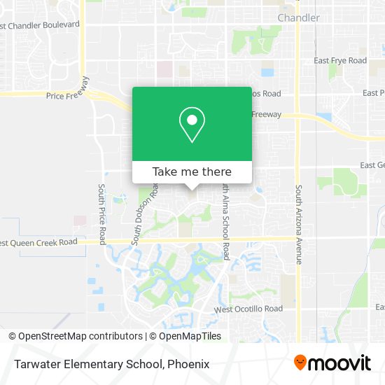 Tarwater Elementary School map