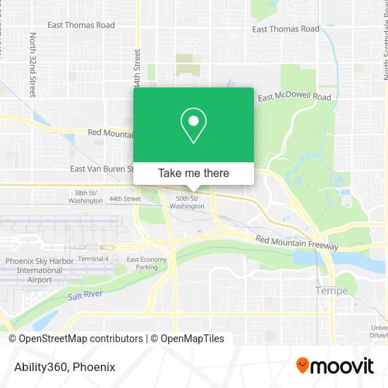 Ability360 map