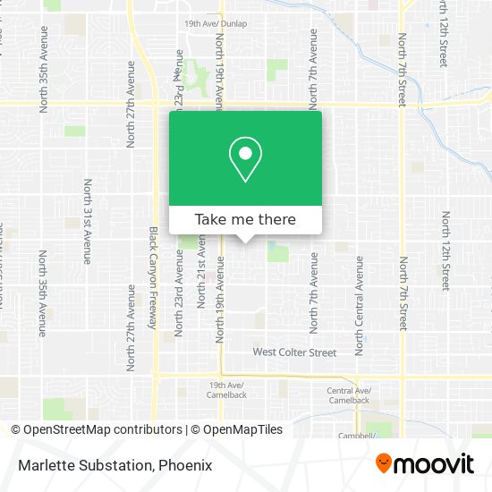 Marlette Substation map