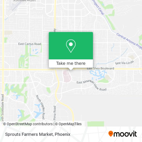 Sprouts Farmers Market map