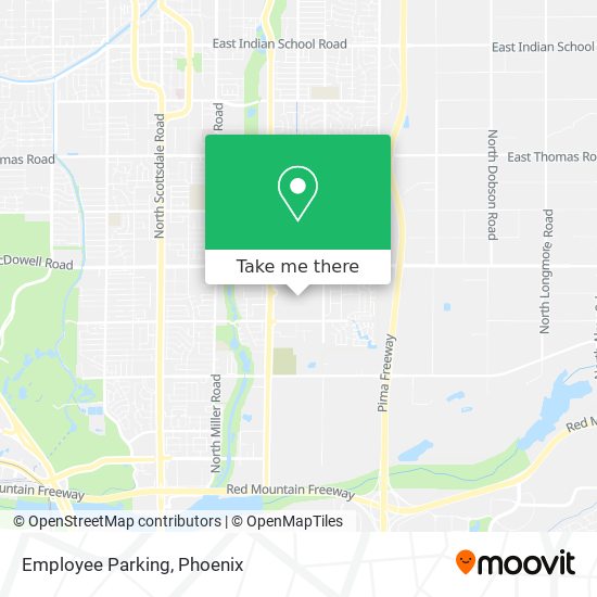 Employee Parking map