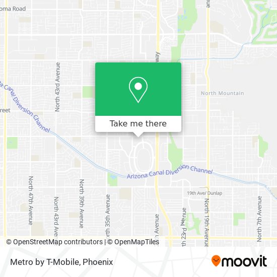 Metro by T-Mobile map