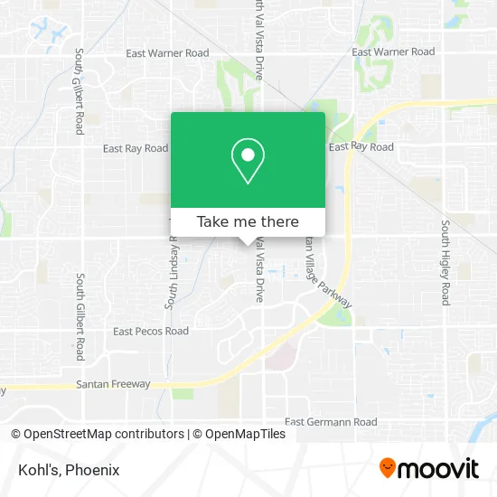 Kohl's map