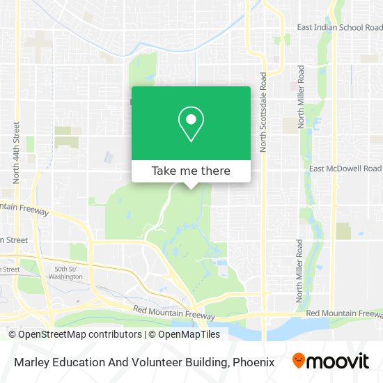 Marley Education And Volunteer Building map