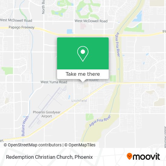 Redemption Christian Church map