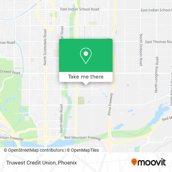 Truwest Credit Union map