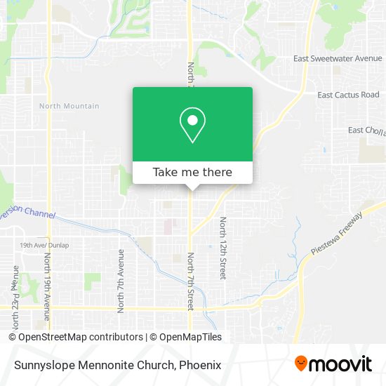 Mapa de Sunnyslope Mennonite Church