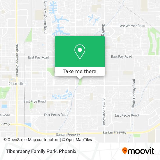 Tibshraeny Family Park map