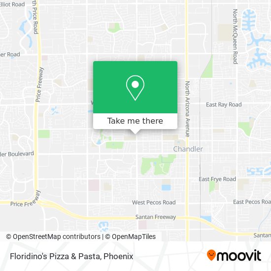 Floridino's Pizza & Pasta map