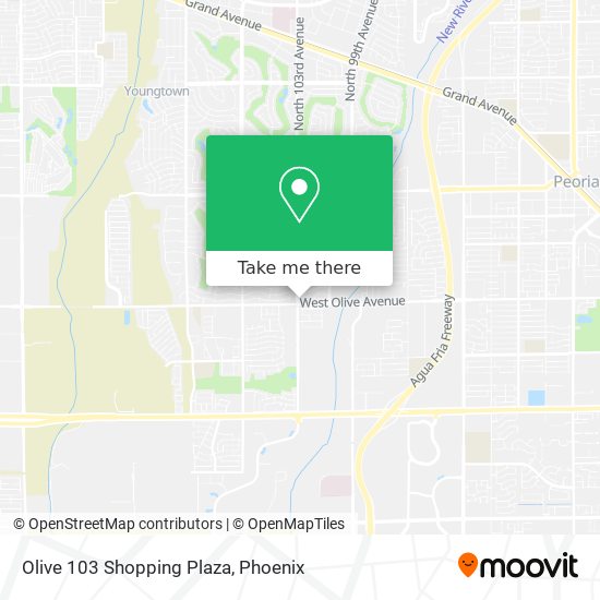 Mapa de Olive 103 Shopping Plaza