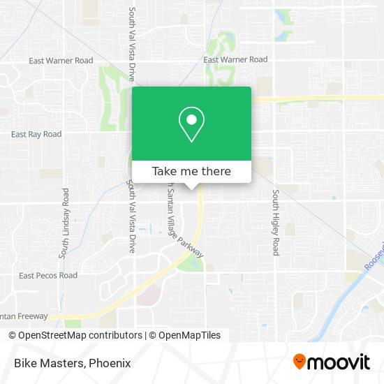 Bike Masters map