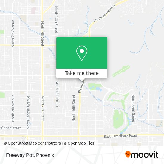 Freeway Pot map