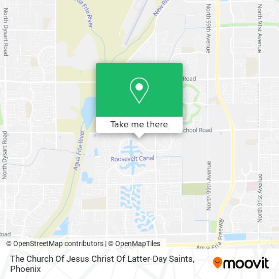 The Church Of Jesus Christ Of Latter-Day Saints map