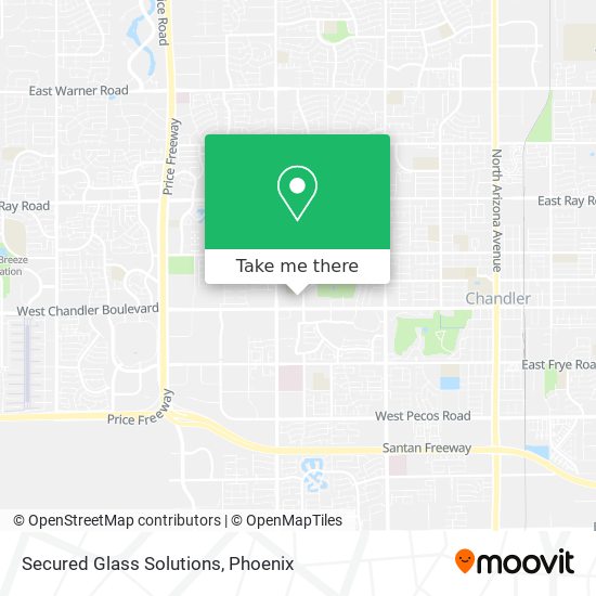 Mapa de Secured Glass Solutions