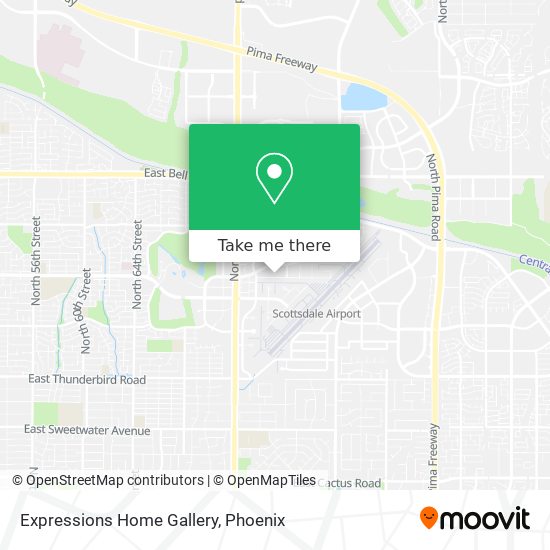 Expressions Home Gallery map