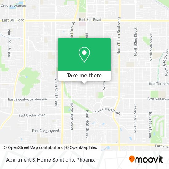 Apartment & Home Solutions map