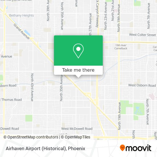 Mapa de Airhaven Airport (Historical)
