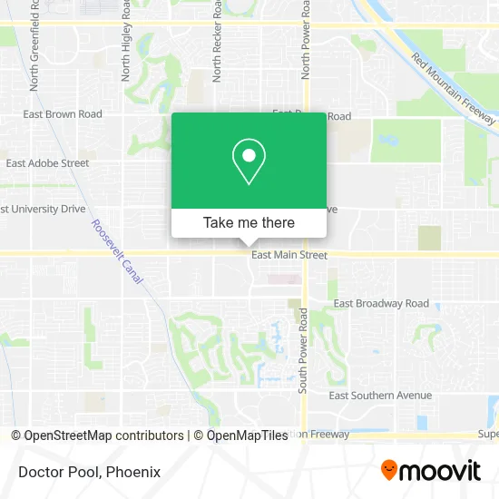 Doctor Pool map