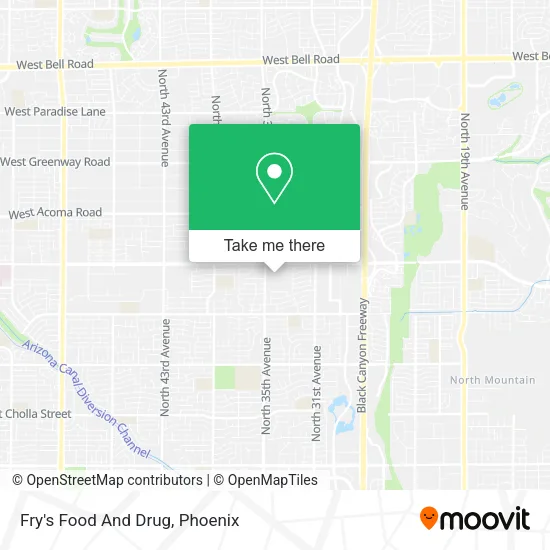 Fry's Food And Drug map