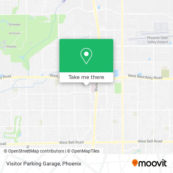 Mapa de Visitor Parking Garage