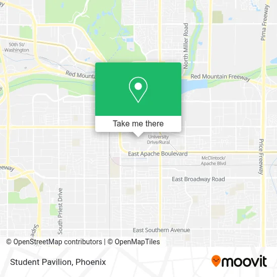 Student Pavilion map