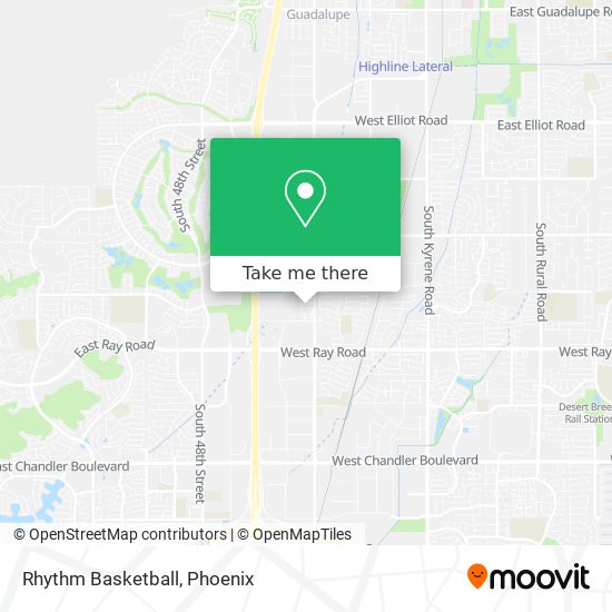 Rhythm Basketball map