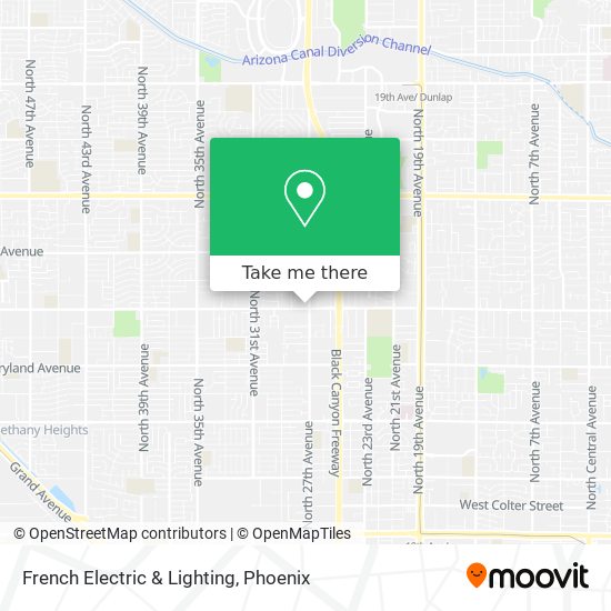 Mapa de French Electric & Lighting