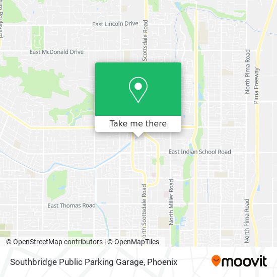 Mapa de Southbridge Public Parking Garage