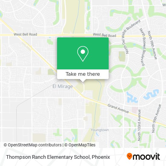 Thompson Ranch Elementary School map