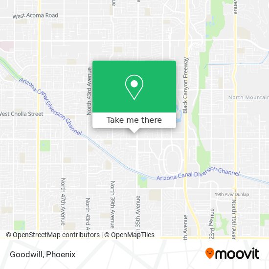 Goodwill map