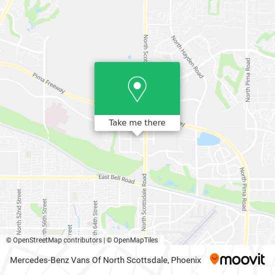 Mapa de Mercedes-Benz Vans Of North Scottsdale