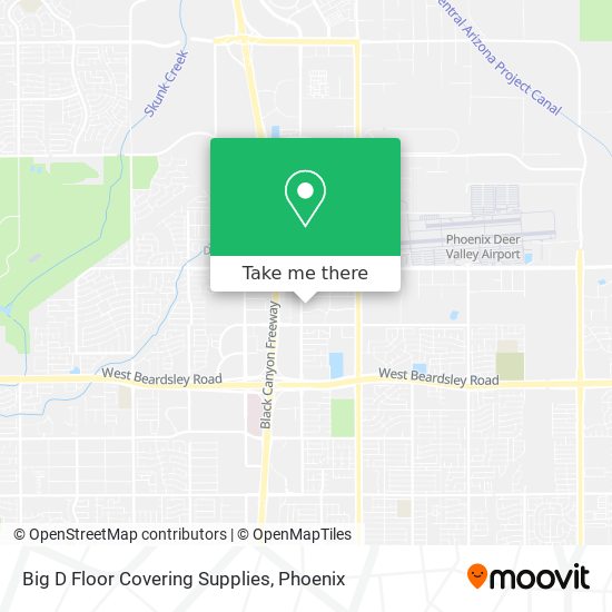 Big D Floor Covering Supplies map