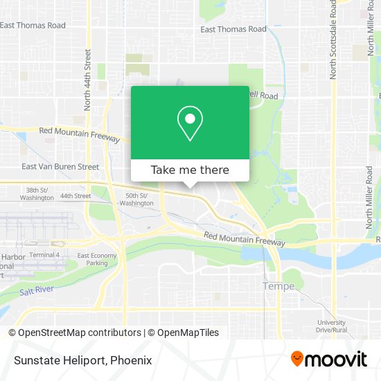 Sunstate Heliport map