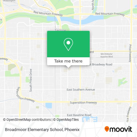 Mapa de Broadmoor Elementary School