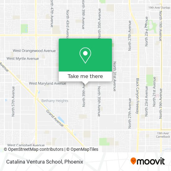 Mapa de Catalina Ventura School