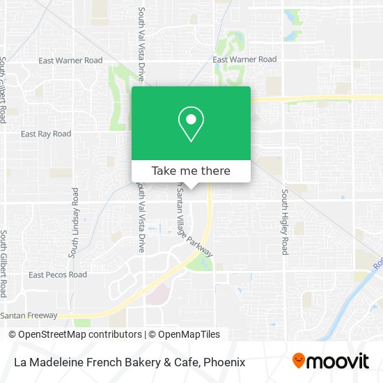 Mapa de La Madeleine French Bakery & Cafe