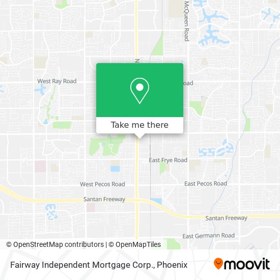 Mapa de Fairway Independent Mortgage Corp.