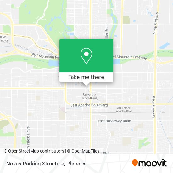 Mapa de Novus Parking Structure