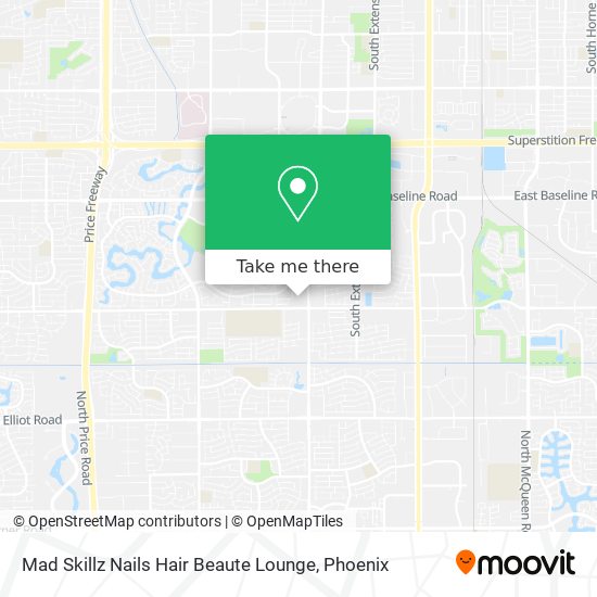 Mad Skillz Nails Hair Beaute Lounge map