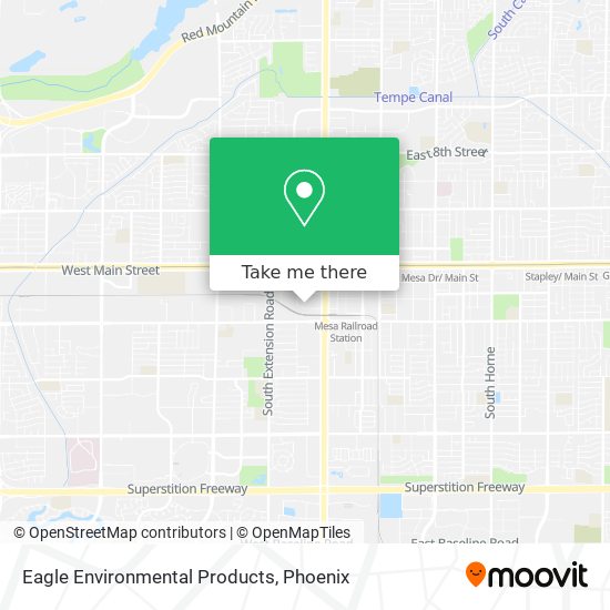 Eagle Environmental Products map