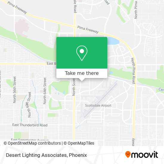 Desert Lighting Associates map