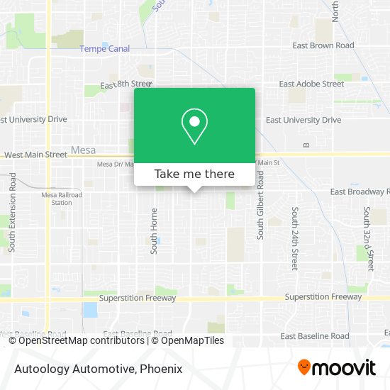 Autoology Automotive map