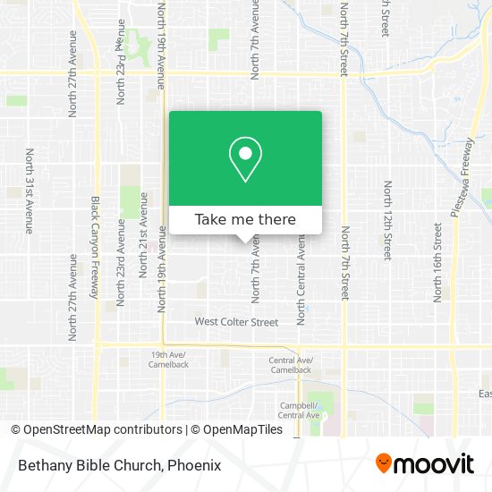 Bethany Bible Church map