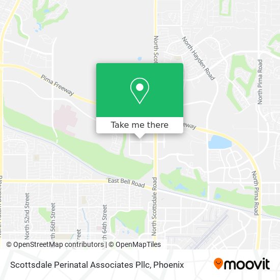 Scottsdale Perinatal Associates Pllc map