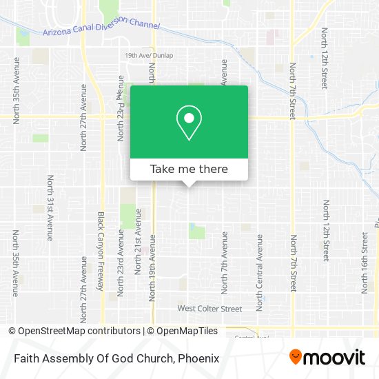 Mapa de Faith Assembly Of God Church