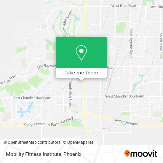 Mobility Fitness Institute map