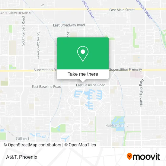 At&T map
