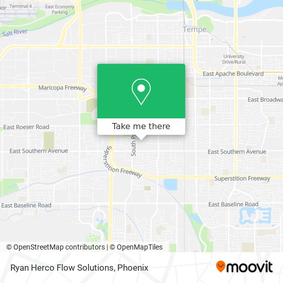 Mapa de Ryan Herco Flow Solutions